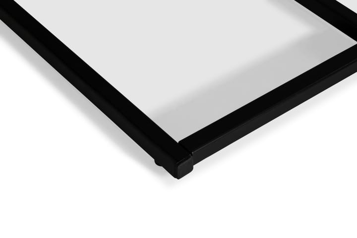 Sidebord Titania 45 cm Marmor - Hvit|Svart - Møbler - Bord - Avlastningsbord & sidobord - Brettbord og småbord