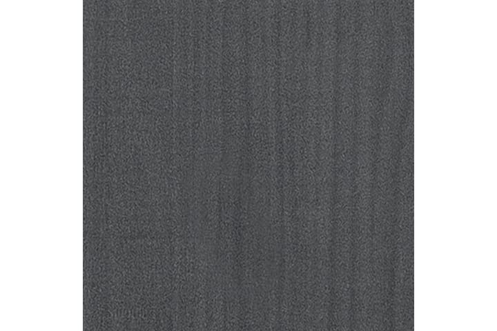 Nattbord 2 stk 40x29,5x64 cm heltre furu grå - Grå - Møbler - Bord - Avlastningsbord & sidobord - Sengebord & nattbord
