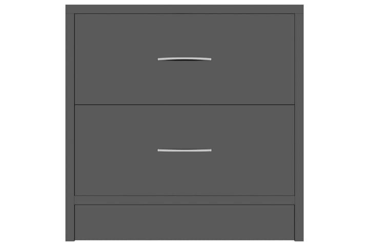 Nattbord høyglans svart 40x30x40 cm sponplate - Svart - Møbler - Bord - Avlastningsbord & sidobord - Sengebord & nattbord