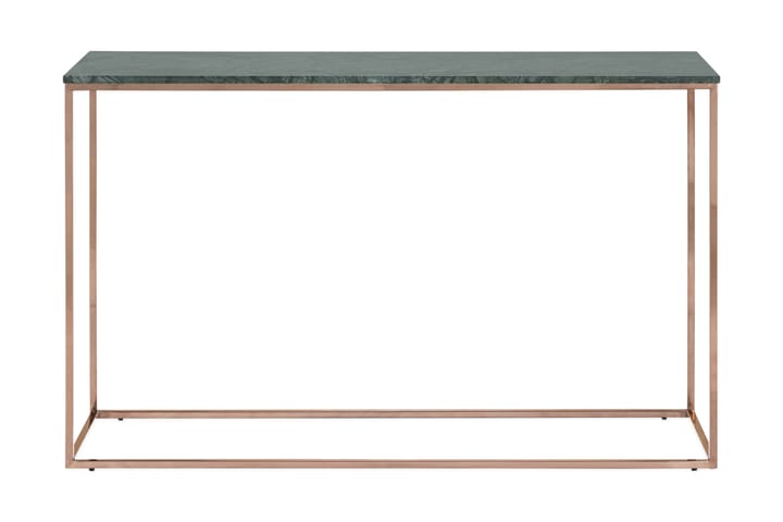 Avlastningsbord Titania 120 cm Marmor - Grønn|Kobber - Møbler - Bord - Avlastningsbord & sidobord