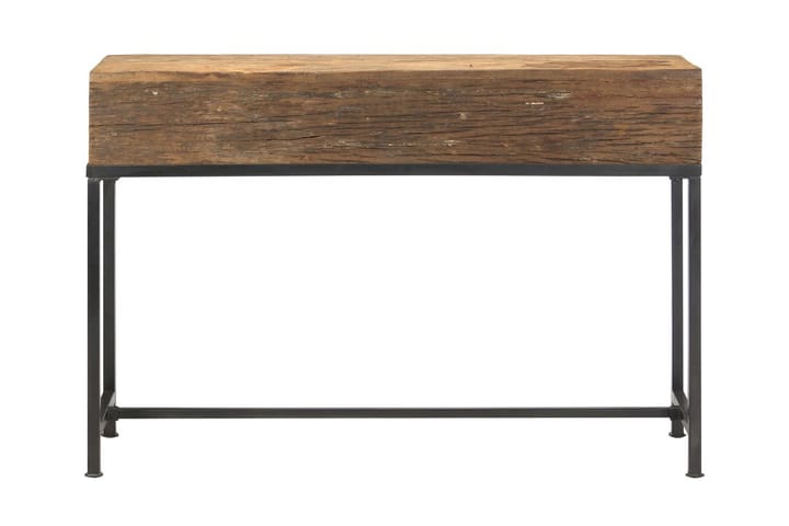 Konsollbord 120x30x80 cm gjenvunnet heltre - Møbler - Bord - Avlastningsbord & sidobord - Brettbord og småbord