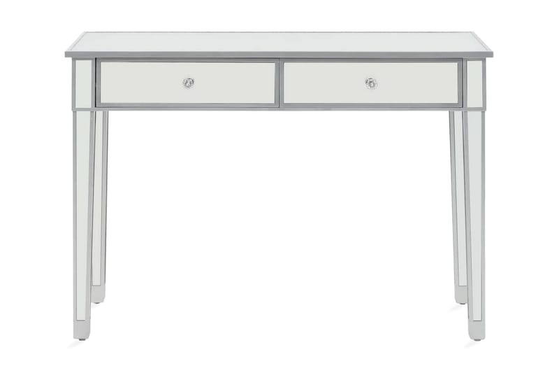Konsollbord speilet glass og MDF 106,5x38x76,5 cm - Sølv - Innredning - Speil - Veggspeil
