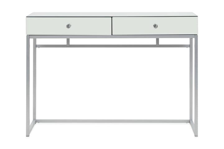 Konsollbord speilet glass og stål 107x33x77 cm - Sølv - Møbler - Bord - Avlastningsbord & sidobord