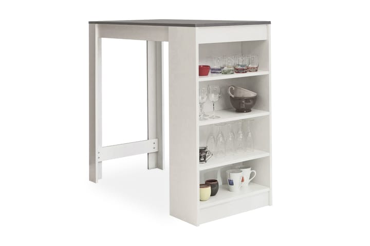 Barbord Frasier 115 cm - Grå|Hvit - Møbler - Bord - Spisebord & kjøkkenbord
