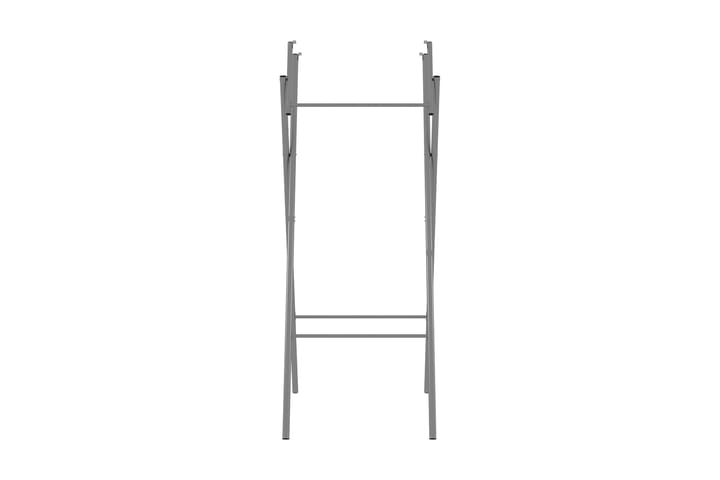 Sammenleggbare bordben 6 stk sølv 45x55x112 cm - Møbler - Bord - Bordtilbehør - Bordben & tilbehør