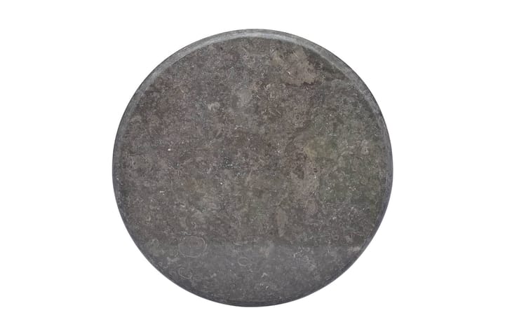 Bordplate svart Ø60x2,5 cm marmor - Svart - Møbler - Bord - Bordtilbehør - Ileggsplate