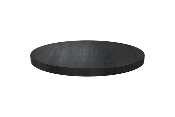 Bordplate svart 40x2,5 cm heltre furu - Svart - Møbler - Bord - Bordtilbehør - Ileggsplate