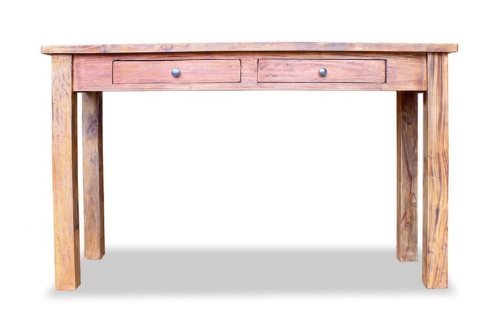 Konsollbord gjennvunnet heltre 123x42x75 cm - Brun - Møbler - Bord - Konsollbord & avlastningsbord
