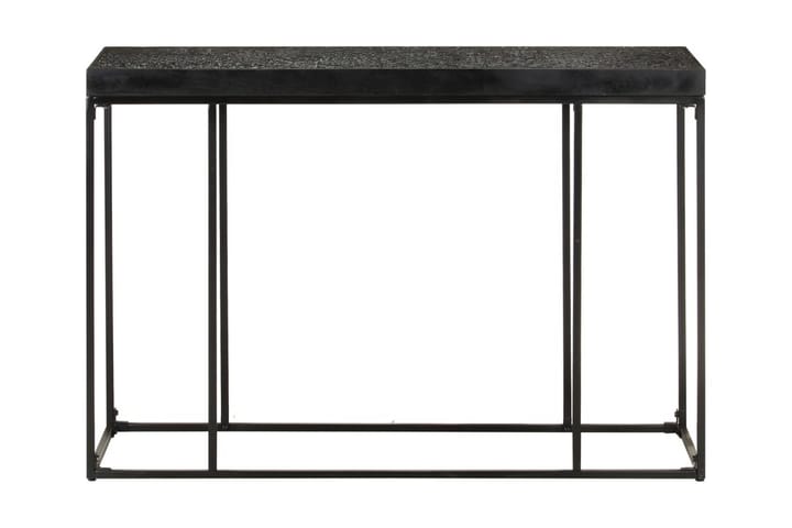 Konsollbord svart 110x35x76 cm heltre akasie og mango - Svart - Møbler - Bord - Konsollbord & avlastningsbord