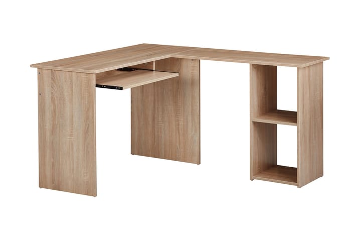 Skrivebord Gaddana 140 cm - Natur - Møbler - Bord - Kontorbord - Skrivebord - Hjørneskrivebord