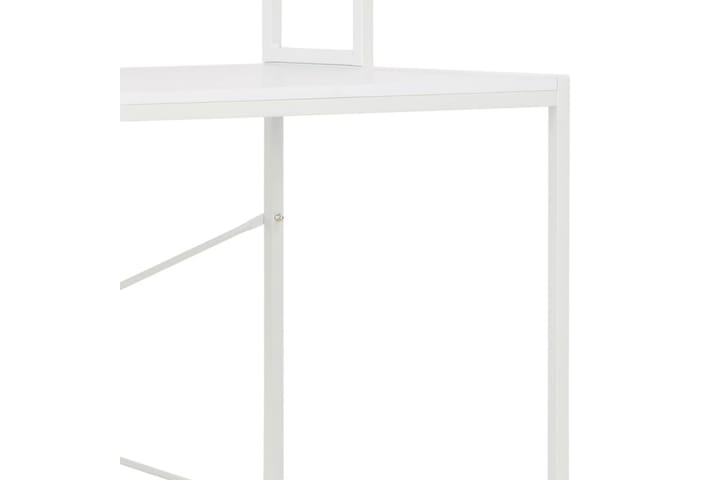 Databord hvit 120x60x138 cm - Møbler - Bord - Kontorbord - Skrivebord