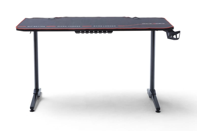 Gaming Skrivebord Ingleby 2 140 cm - Svart - Møbler - Bord - Kontorbord - Skrivebord