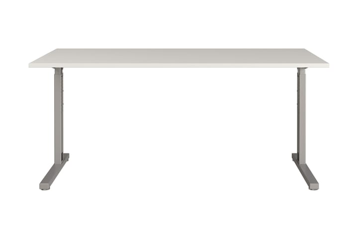 Skrivebord Campano 180 cm - Hvit/Grå - Møbler - Bord - Kontorbord - Skrivebord - Hev og senkbart skrivebord