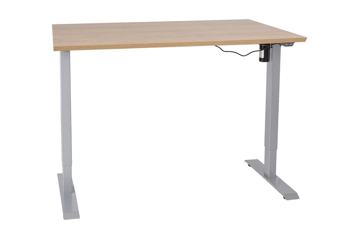 Skrivebord Cogito 1 140 cm Hev- og Senkbart - Tre/Natur - Møbler - Bord - Kontorbord - Skrivebord - Hev og senkbart skrivebord
