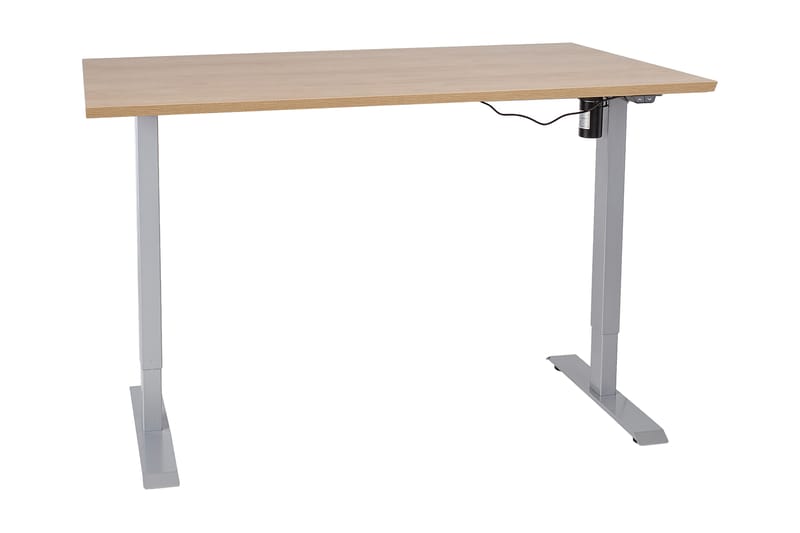 Skrivebord Cogito 1 160 cm Hev- og Senkbart Elektrisk - Hickory - Møbler - Bord - Kontorbord - Skrivebord