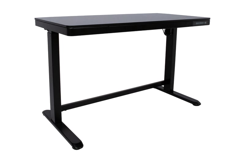 Skrivebord Cogito 120 cm Hev- og Senkbart - Svart - Møbler - Bord - Kontorbord - Skrivebord