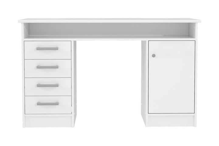 Skrivebord Cromarty 126 cm - Hvit - Møbler - Bord - Kontorbord - Skrivebord