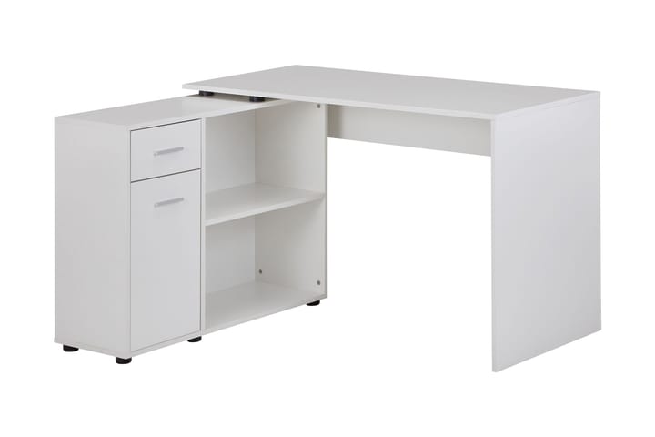 Skrivebord Gaddana 120 cm - Hvit - Møbler - Bord - Kontorbord - Skrivebord - Hjørneskrivebord
