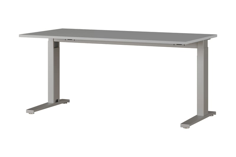 Skrivebord Grao 160 cm - Grå - Møbler - Bord - Kontorbord - Skrivebord - Hev og senkbart skrivebord