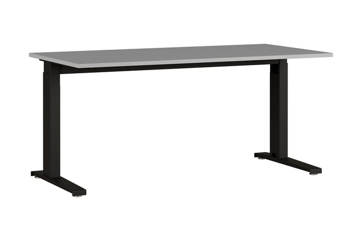 Skrivebord Grao 160 cm - Grå/Svart - Møbler - Bord - Kontorbord - Skrivebord - Hev og senkbart skrivebord