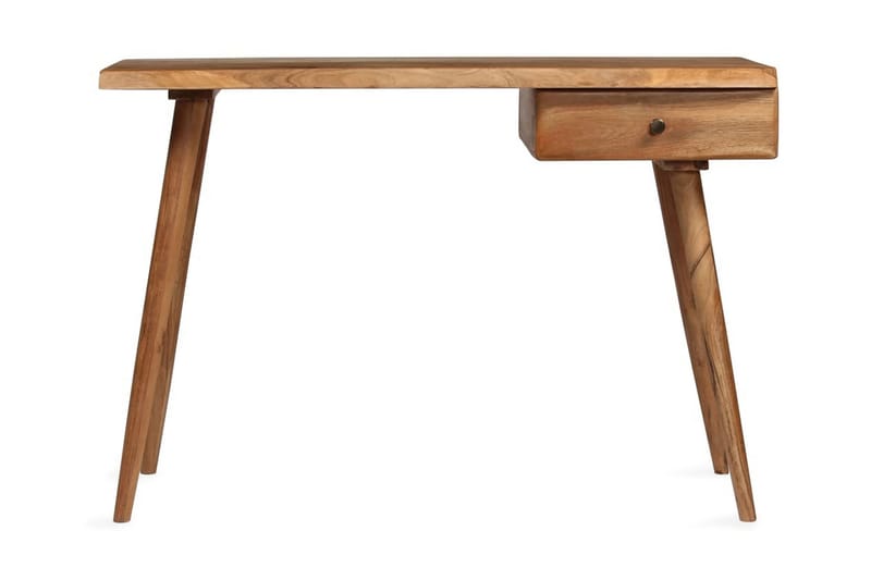 Skrivebord heltre akasie 110x50x76 cm - Brun - Møbler - Bord - Kontorbord - Skrivebord