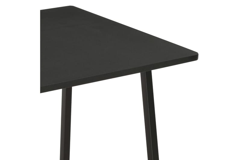 Skrivebord med hylleenhet svart 102x50x117 cm - Svart - Møbler - Bord - Kontorbord - Skrivebord