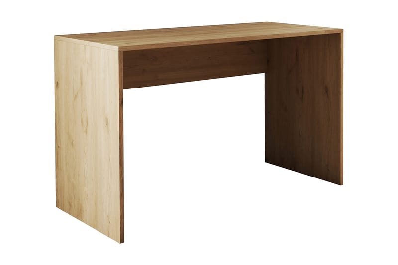 Skrivebord Mesjö 120x75x120 cm med oppbevaring - Eik - Møbler - Bord - Kontorbord - Skrivebord