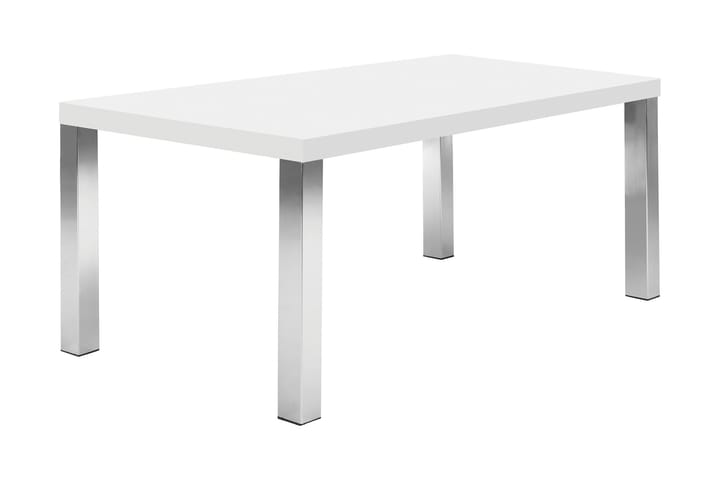 Skrivebord Multi 180 cm - Hvit/Krom - Møbler - Bord - Kontorbord - Skrivebord