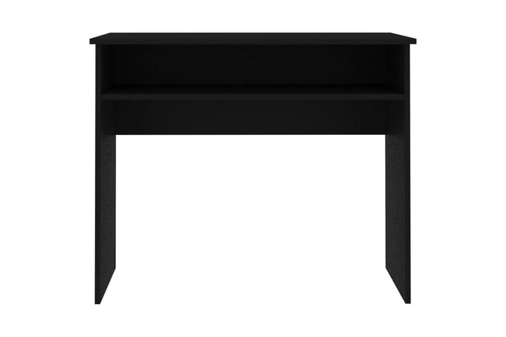 Skrivebord svart 90x50x74 cm sponplate - Svart - Møbler - Bord - Kontorbord - Skrivebord
