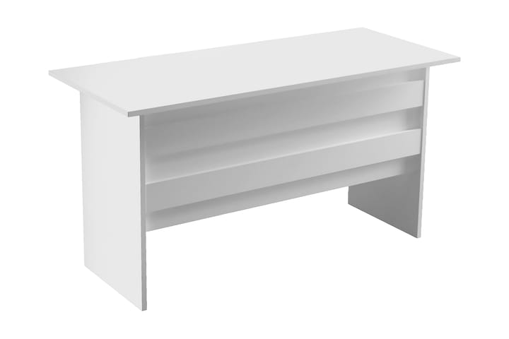 Skrivebord Tully 140 cm - Hvit - Møbler - Bord - Kontorbord - Skrivebord