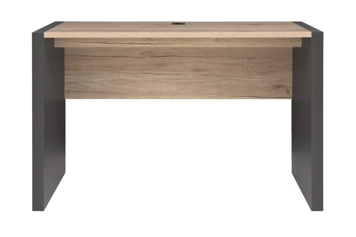 Skrivebord Veddige 120 cm - Grå|Tre|Natur - Møbler - Bord - Kontorbord - Skrivebord