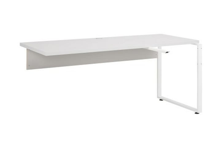 Skrivebordsdel Heiden 120 cm - Grå/Platinagrå - Møbler - Bord - Kontorbord - Skrivebord
