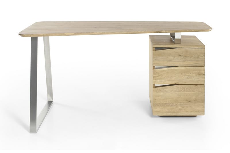 Skrivebord Hilana 150 cm - Tre|Natur - Møbler - Bord - Skrivebord