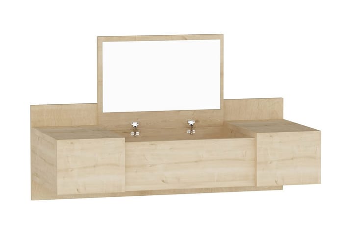 Sminkbord Zakkum 100 cm - Blå/Natur - Møbler - Bord - Sminkebord & toalettbord