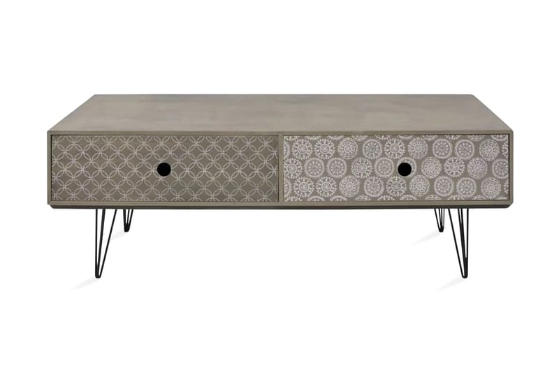 Kaffebord 100x60x35 cm Grått - Grå - Møbler - Bord - Sofabord