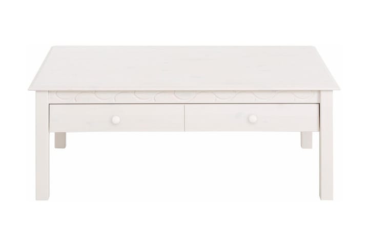 Marzell Sofabord 110 cm - Hvit - Møbler - Bord - Sofabord
