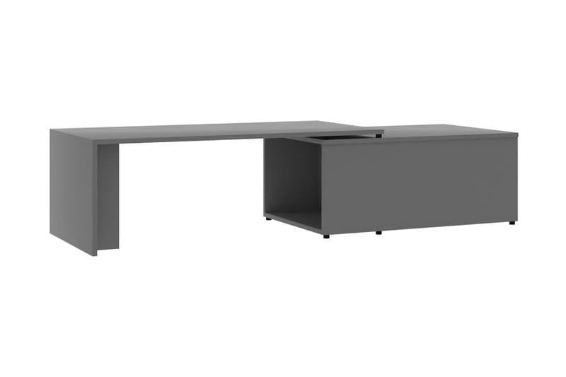 Salongbord grå 150x50x35 cm sponplate - Grå - Møbler - Bord - Sofabord