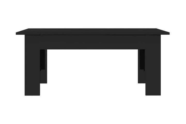 Salongbord høyglans svart 100x60x42 cm sponplate - Møbler - Bord - Sofabord