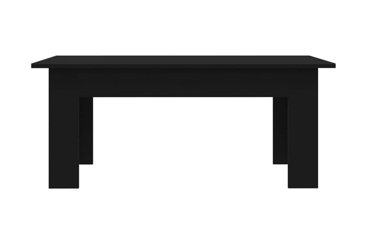 Salongbord svart 100x60x42 cm sponplate - Møbler - Bord - Sofabord