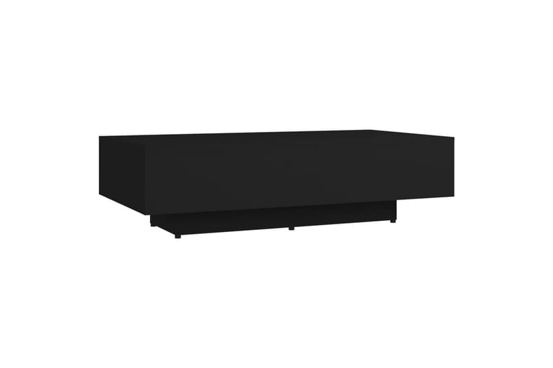 Salongbord svart 115x60x31 cm sponplate - Svart - Møbler - Bord - Sofabord