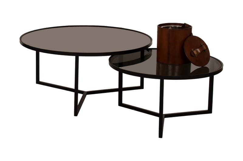 Settbord 36 cm Svart - AG Home & Light - Servering & borddekking - Brikker & tallerkener - Serveringsfat
