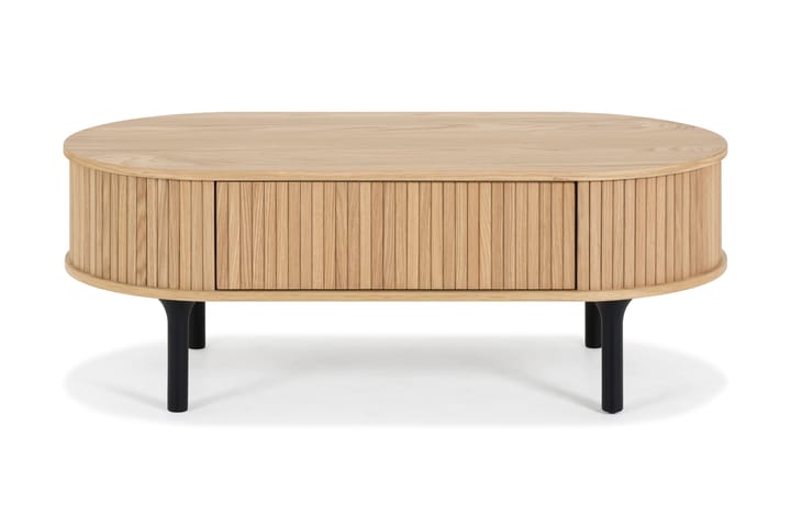 Sofabord Neandir 118 cm Ovalt med Oppbevaringsskuff - Møbler - Bord - Sofabord