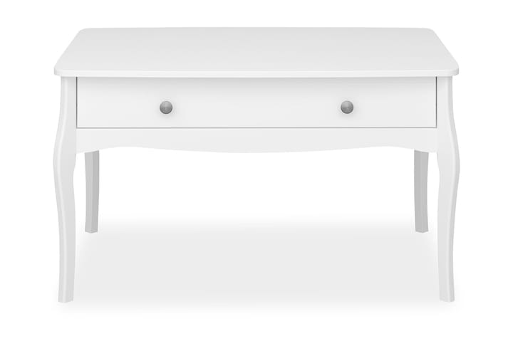 Sofabord Sereno 97 cm med Oppbevaringsskuff - Hvit - Møbler - Bord - Sofabord