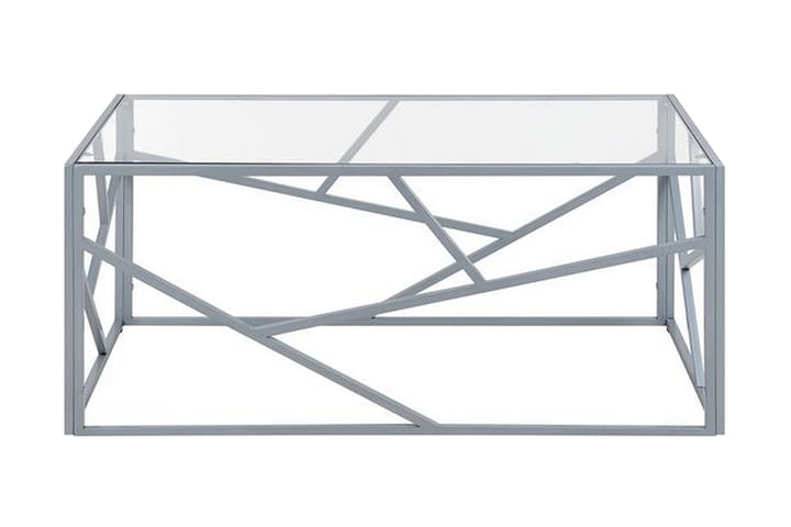 Sofabord Siearman 100 cm - Silver - Møbler - Bord - Sofabord