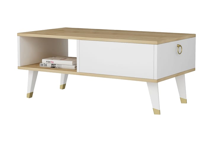 Sofabord TILST 90x42,4x90 cm - Blå - Møbler - Bord - Sofabord