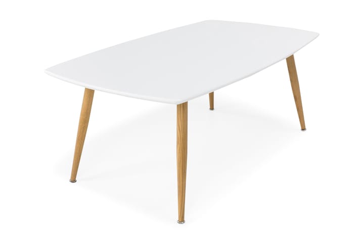 Sofabord Trym 120 cm - Hvit/Eikefarge - Møbler - Stoler - Spisestuestoler & kjøkkenstoler