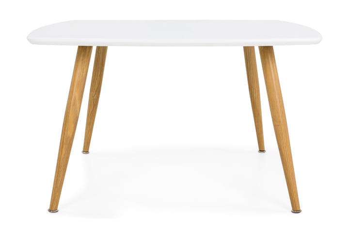 Sofabord Trym 80 cm - Hvit/Eikefarge - Møbler - Stoler - Spisestuestoler & kjøkkenstoler