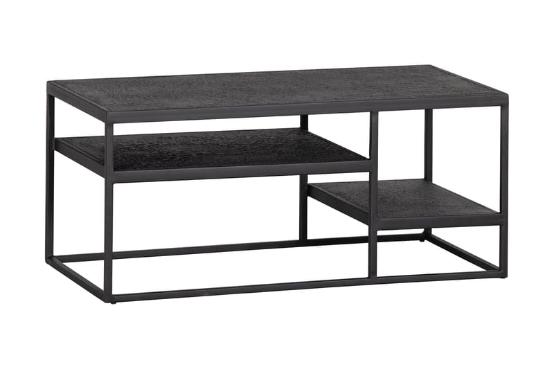 Sofabord Wiebe 90 cm - Svart - Hagemøbler & utemiljø - Hagebord - Loungebord & Sofabord utendørs