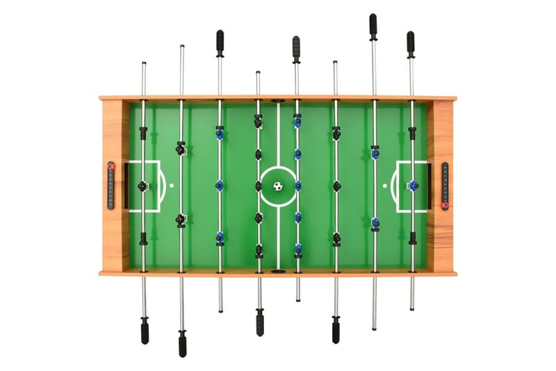 Sammenleggbart fotballbord 121x61x80 cm lys brun - Brun - Møbler - Bord - Spillebord