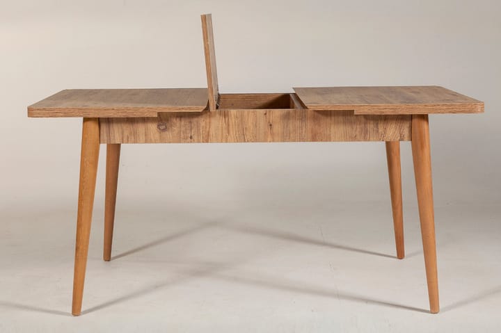 Board Vanlandingham 75 cm - Tre | Natur | Grønn - Møbler - Bord - Spisebord & kjøkkenbord